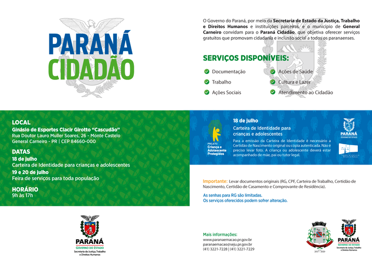 Paraná Cidadão General Carneiro