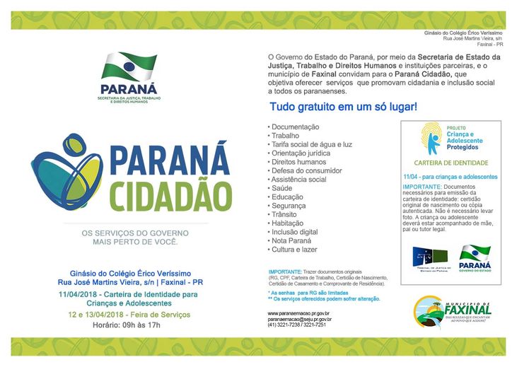 Paraná Cidadão Faxinal