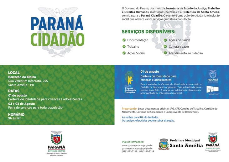 Paraná Cidadão Santa Amélia