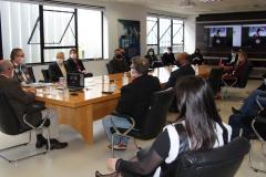 Secretário da Justiça, Família e Trabalho, Mauro Rockenbach, realiza primeira reunião geral com diretores e coordenadores para retomada econômica do Paraná