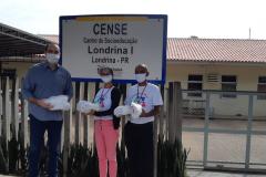 Unidades Socioeducativas do Paraná recebem doações de máscaras e EPI’s durante a pandemia